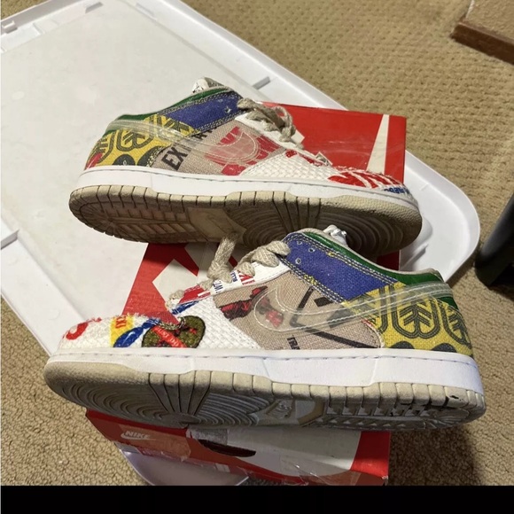 Nike Dunk Low SP City Market size Men'sDA6125-900 OG Retro